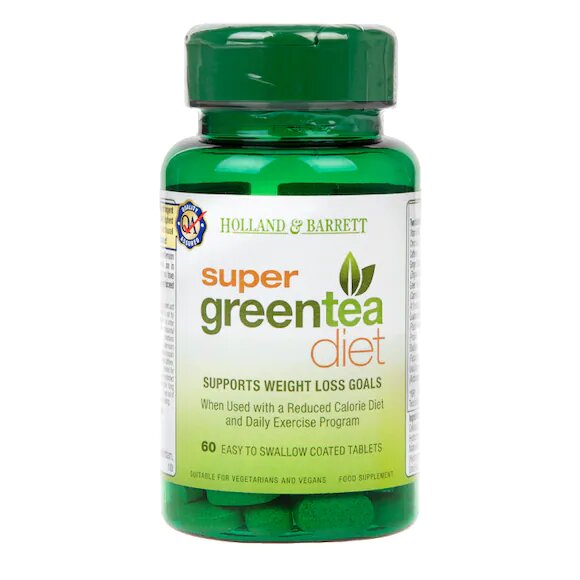 Holland & Barrett Super Green Tea Diet 60 Tablets