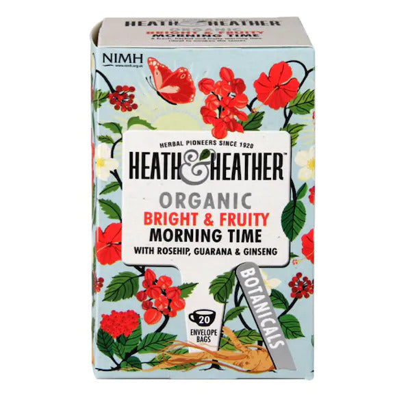 Heath & Heather Organic Morning Time 20 Tea Bags