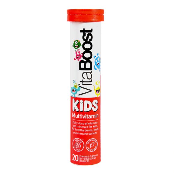 Vitaboost Kids Multivitamin Effervescent 20 Tablets