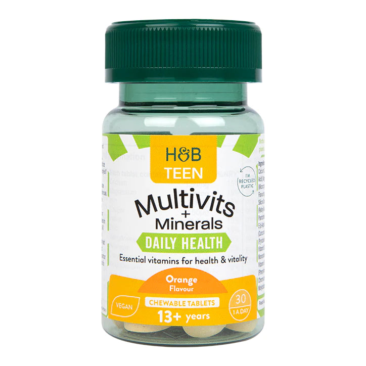 Holland & Barrett Teen Multivitamin & Mineral 30 Chewable Tablets