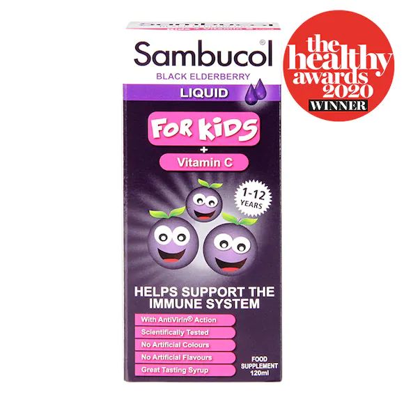 Sambucol Black Elderberry Liquid For Kids 120ml