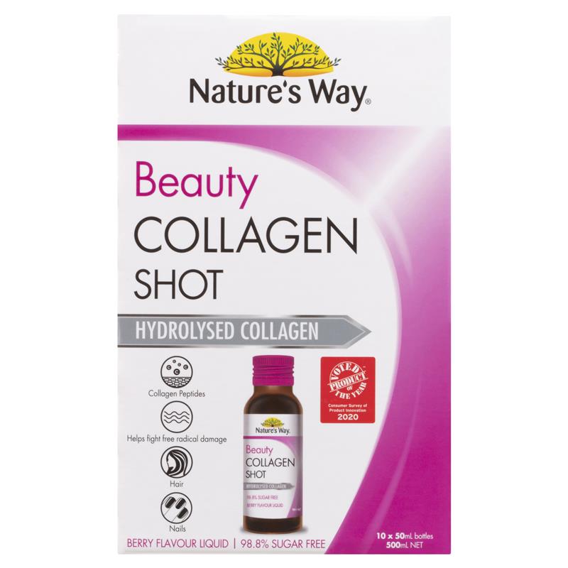 Nature's Way Beauty Collagen Shots 50ml x10