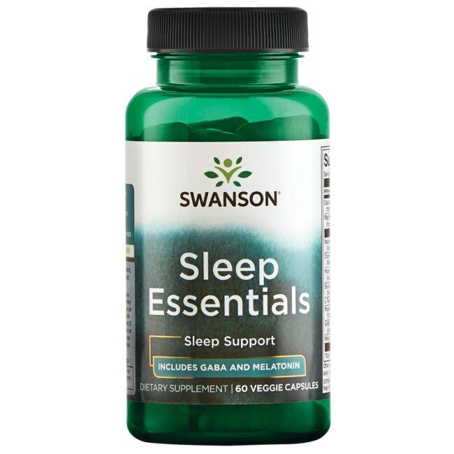 Swanson Condition Specific Formulas- Sleep Essentials Includes GABA and Melatonin